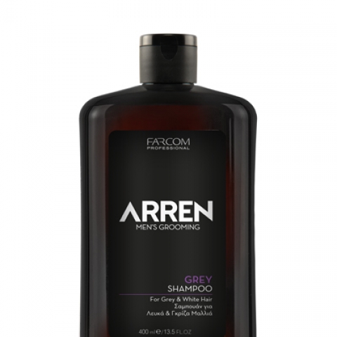 Farcom Arren Men's Grooming Grey Shampoo 400ml